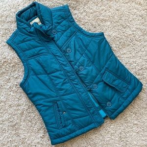 Blue vest!